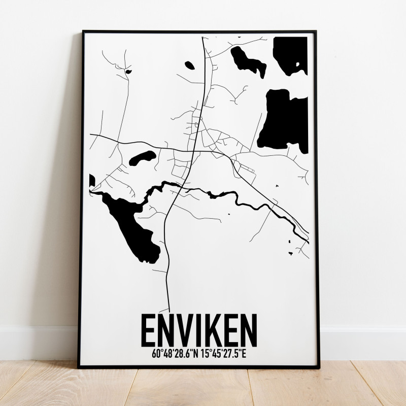Enviken Karta