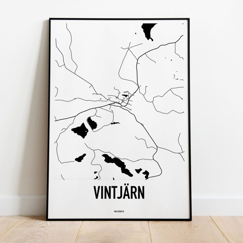 Vintjärn Karta