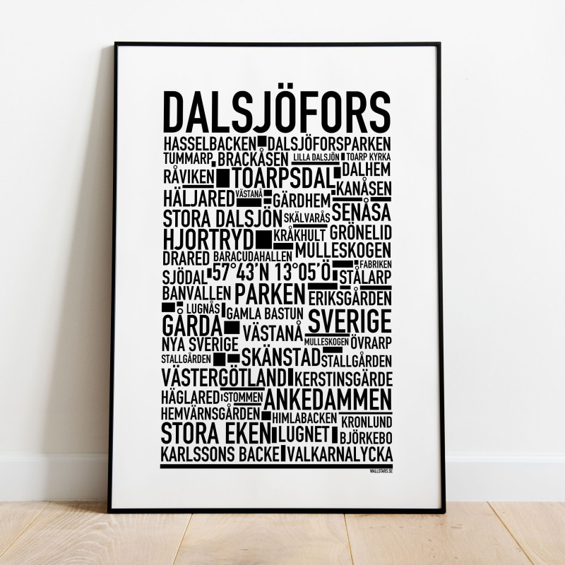 Dalsjöfors Poster