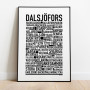 Dalsjöfors Poster
