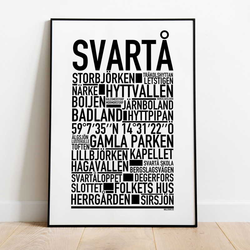 Svartå Poster
