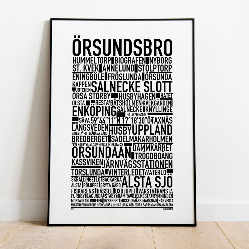 Örsundsbro Poster