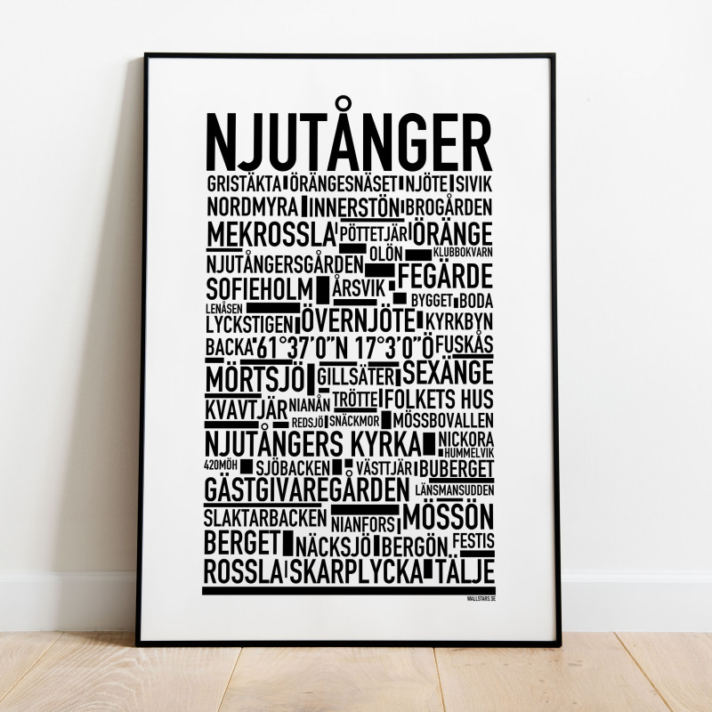 Njutånger Poster