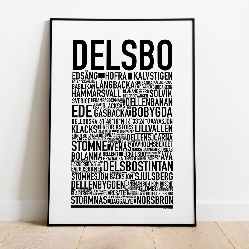 Delsbo Poster