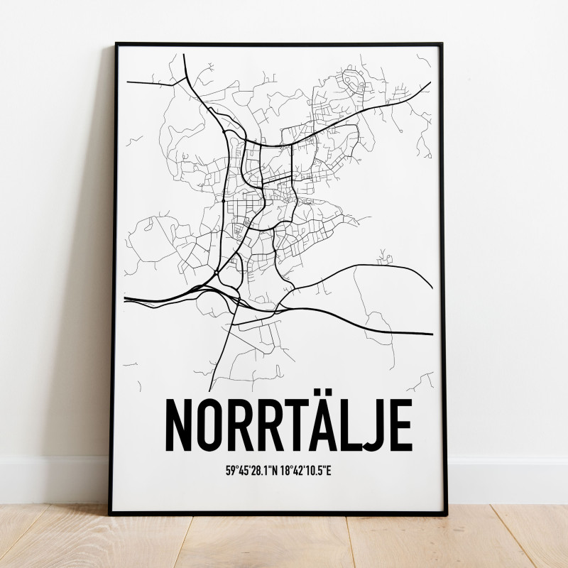 Norrtälje Karta