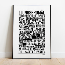 Ljungsbromål Poster