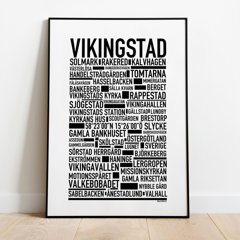 Vikingstad Poster