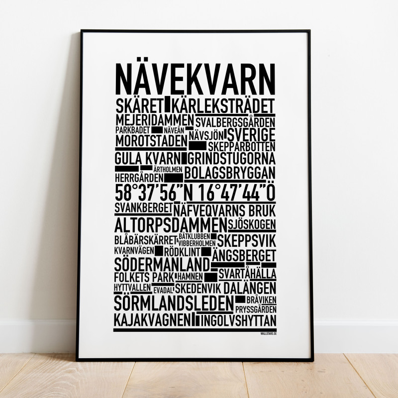 Nävekvarn Poster