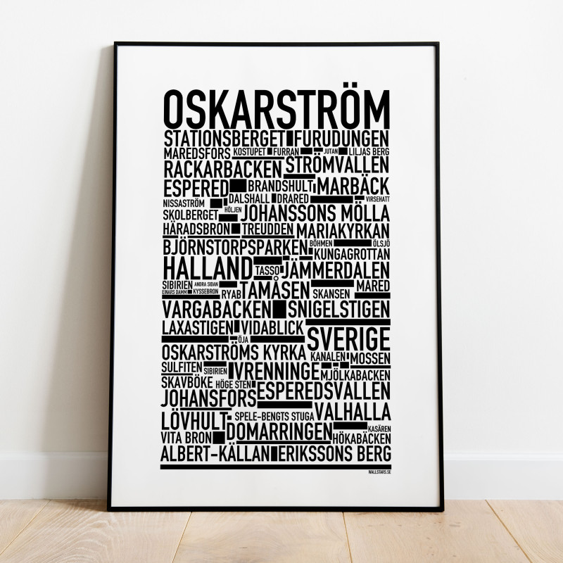 Oskarström Poster