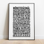 Mönsteråsmål Poster