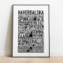 Haverdalska Poster