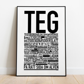 Teg Poster