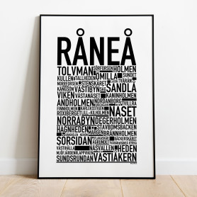 Råneå Poster