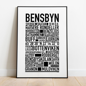 Bensbyn Poster