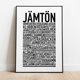 Jämtön Poster