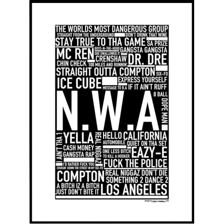 N.W.A Poster