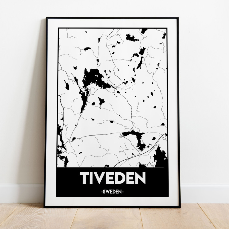 Tiveden Karta