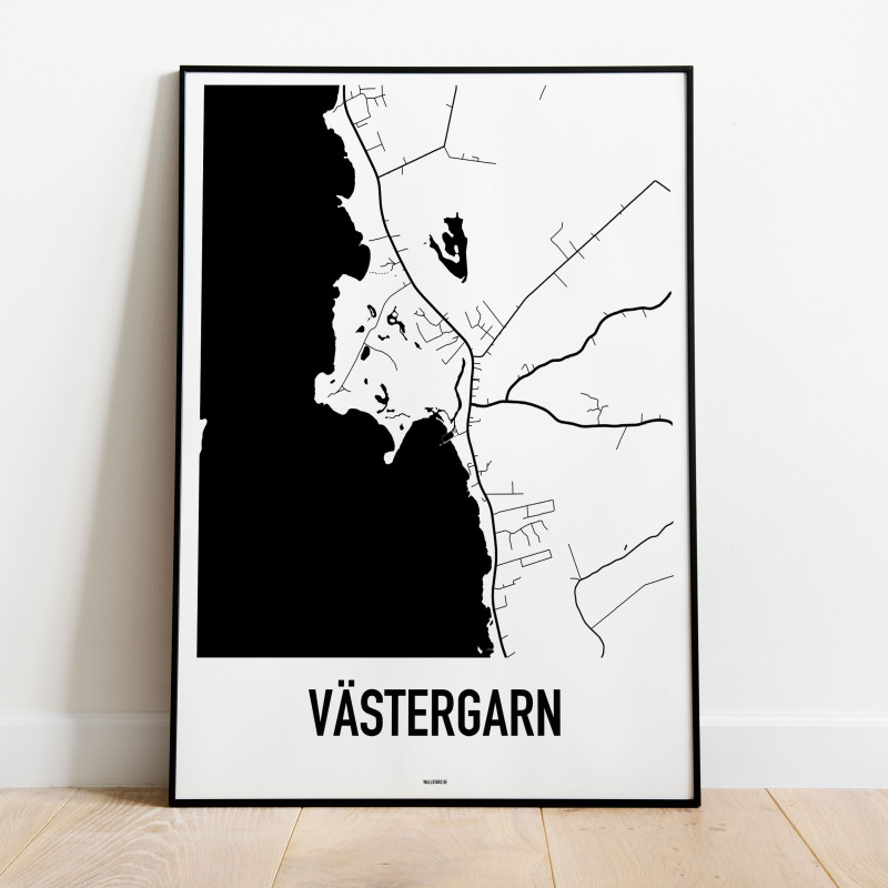 Västergarn Karta