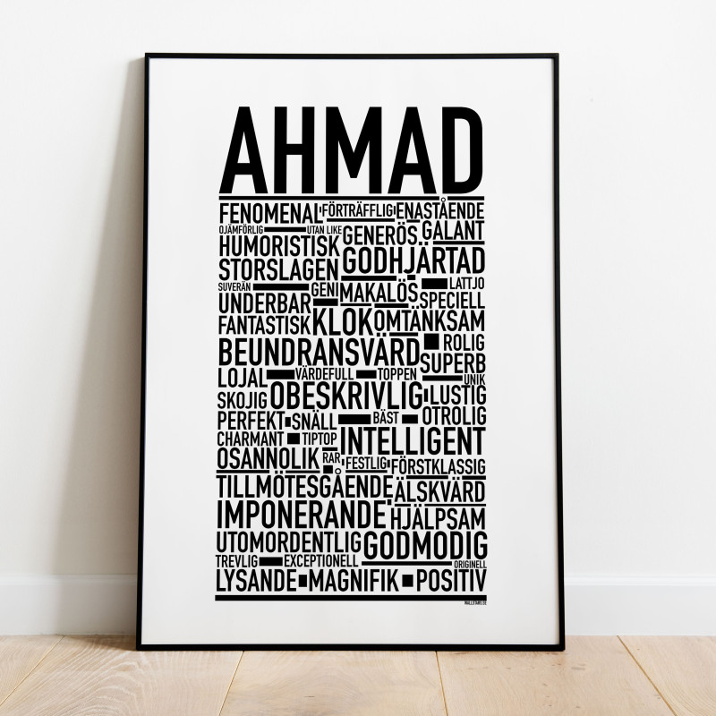 Ahmad Poster