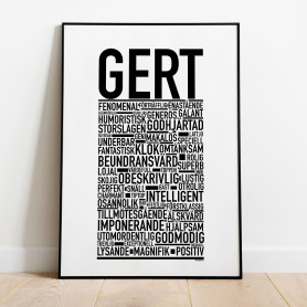 Gert Poster