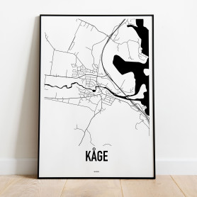 Kåge Karta