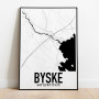 Byske Karta Poster