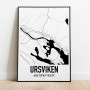 Ursviken Karta Poster