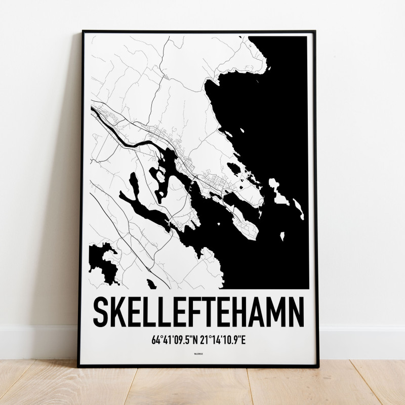 Skelleftehamn Karta