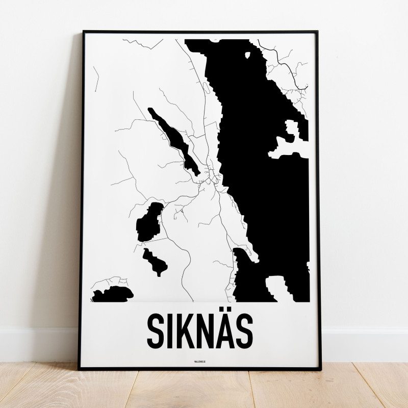 Siknäs Karta