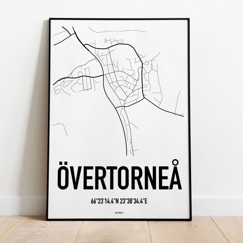 Övertorneå Karta