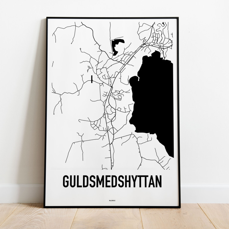 Guldsmedshyttan Karta