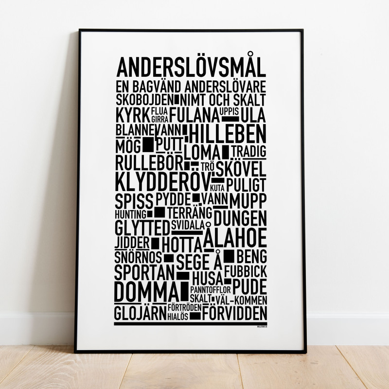 Anderslövsmål Poster