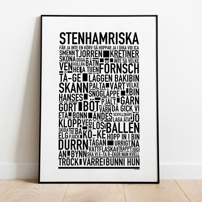 Stenhamriska Poster
