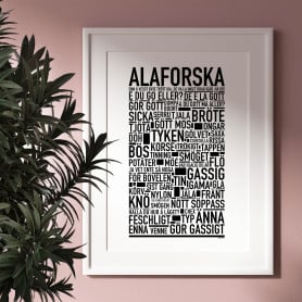 Alaforska Poster