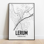 Lerum Karta Poster