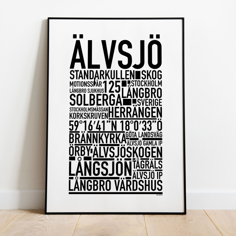 Älvsjö Poster