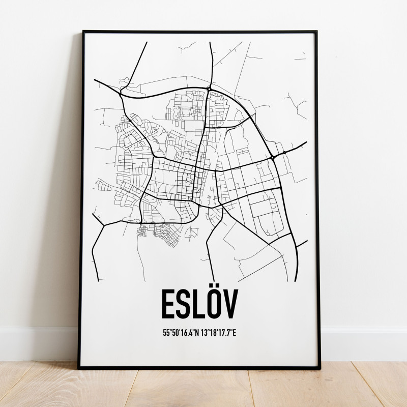 Eslöv Karta