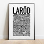 Laröd Poster