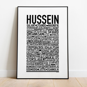 Hussein Poster