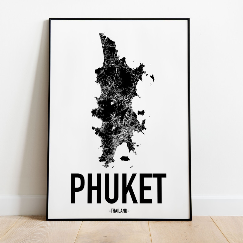 Phuket Karta Poster