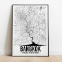 Karta Bangkok Poster