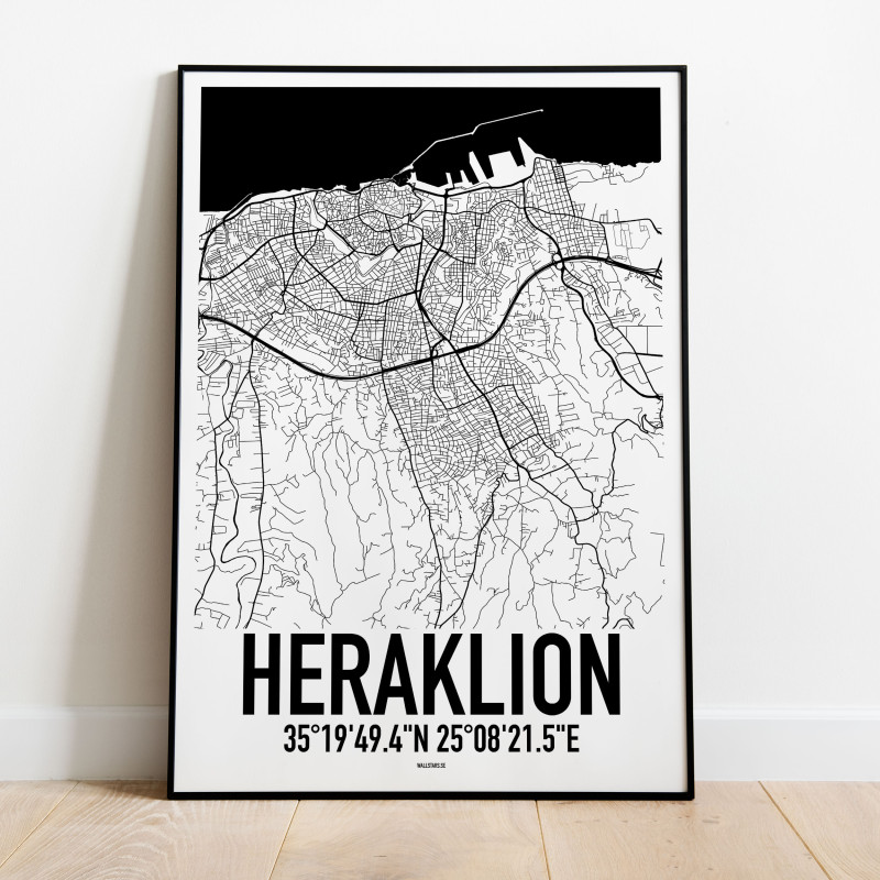 Heraklion Karta