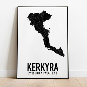 Korfu Karta