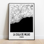 La Cala de Mijas Karta