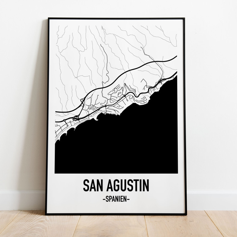 San Agustin Karta