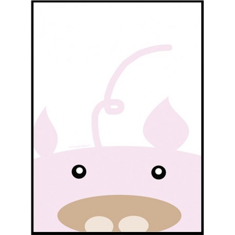 Piggy Poster