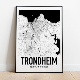 Trondheim Karta