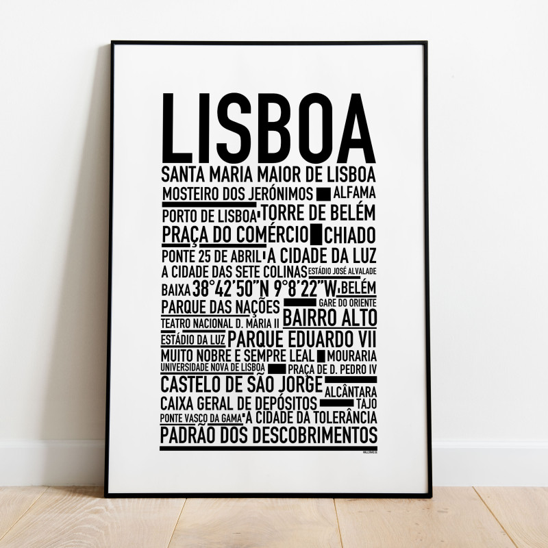 Lissabon Lisboa Poster
