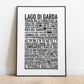 Lago Di Garda Poster