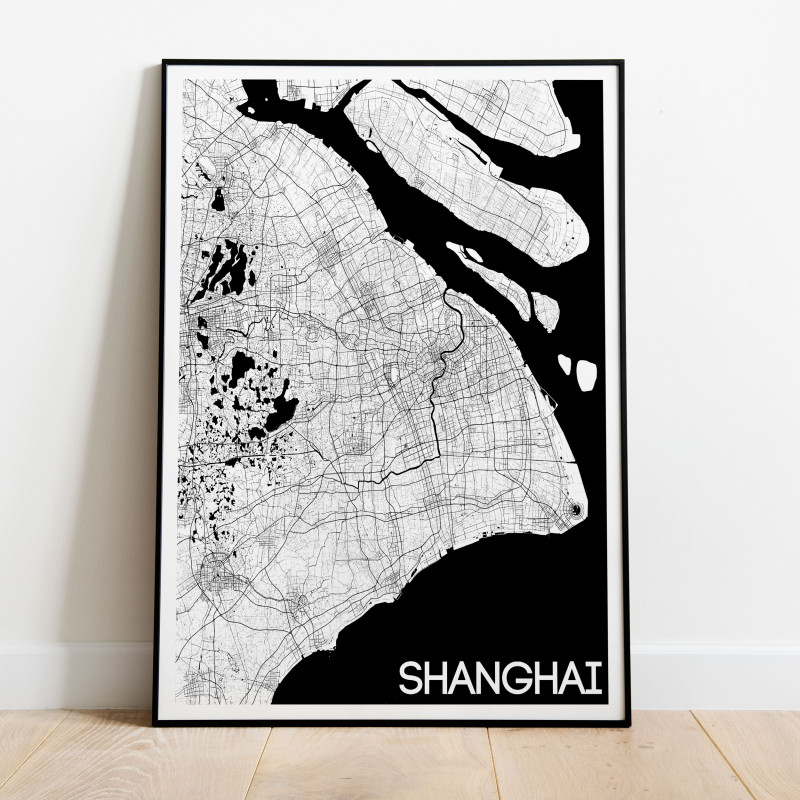Karta Shanghai Poster